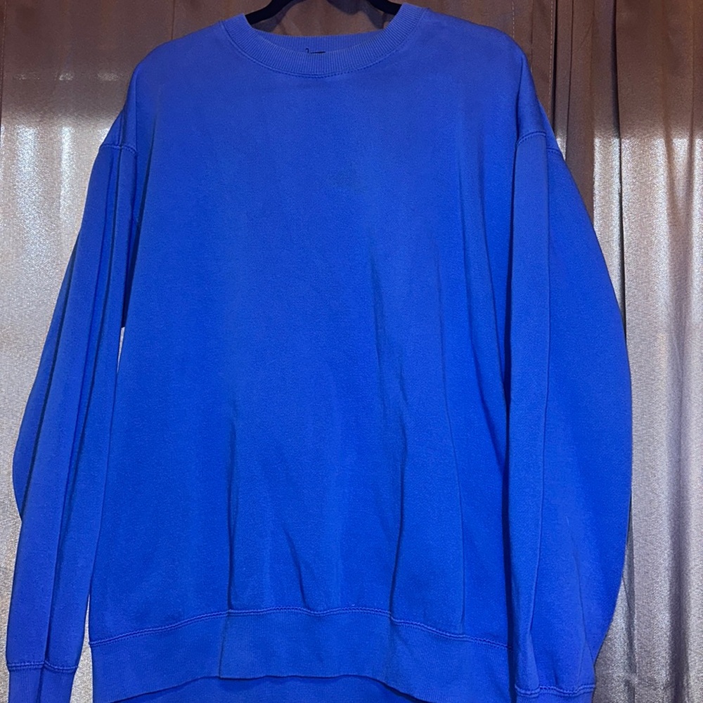 FashionNova Blue Crewneck Sweater